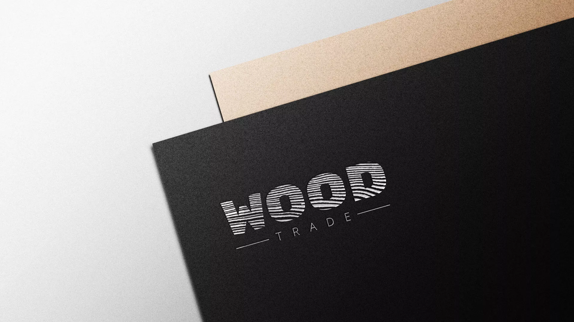 Разработка логотипа для компании «Wood Trade» в Долгопрудном