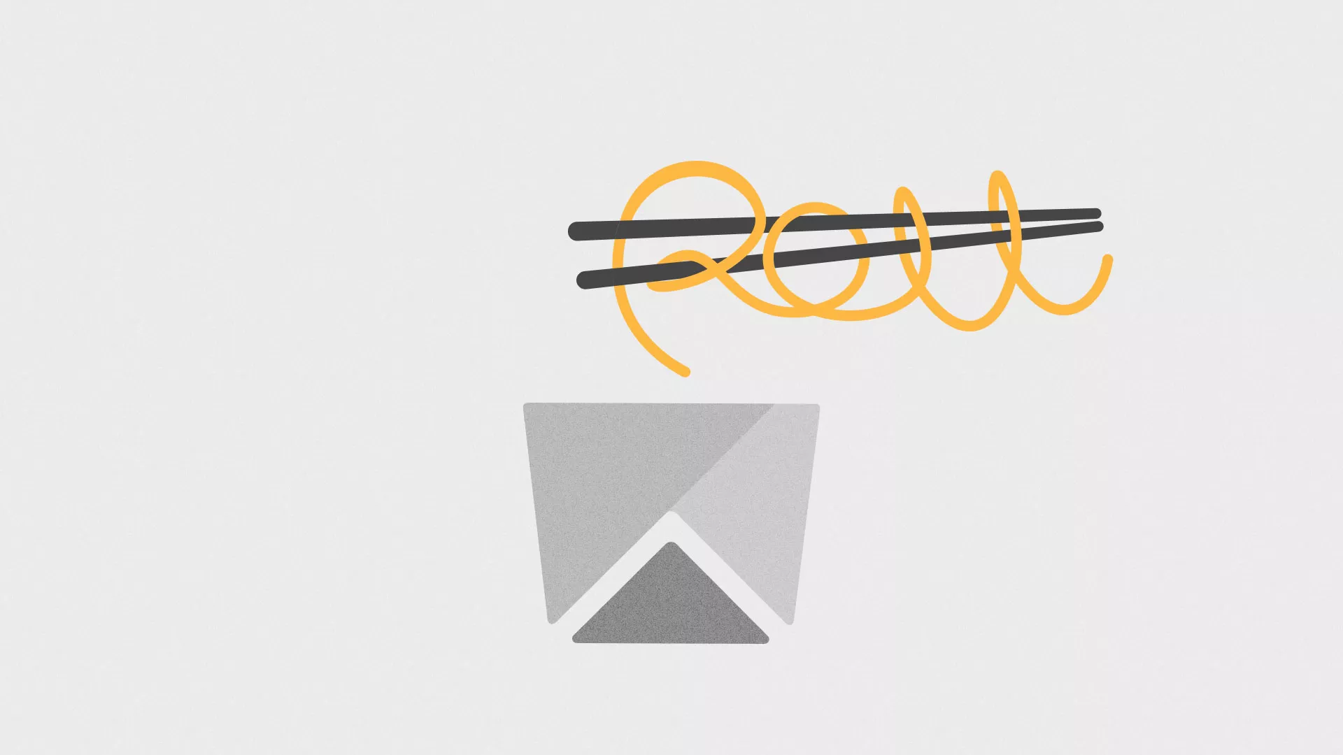 Оформление меню суши-бара «Roll Wok Club» в Долгопрудном